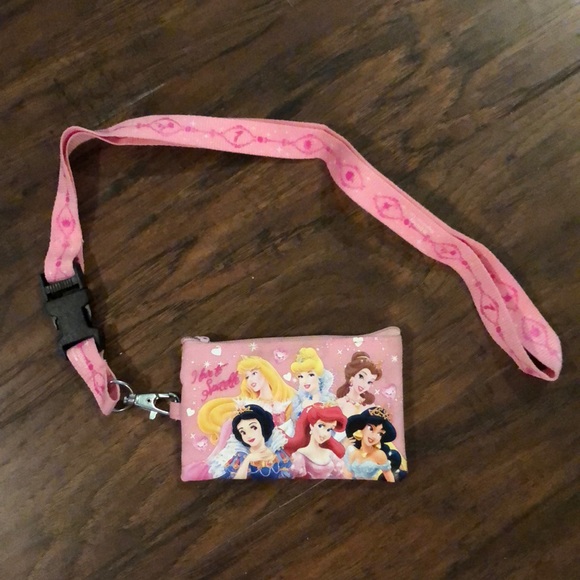 Disney Handbags - Disney princess ID have/coin purse